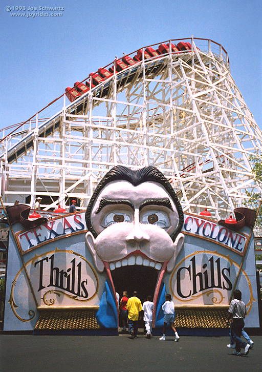 Defunct amusement park Six Flags Astroworld